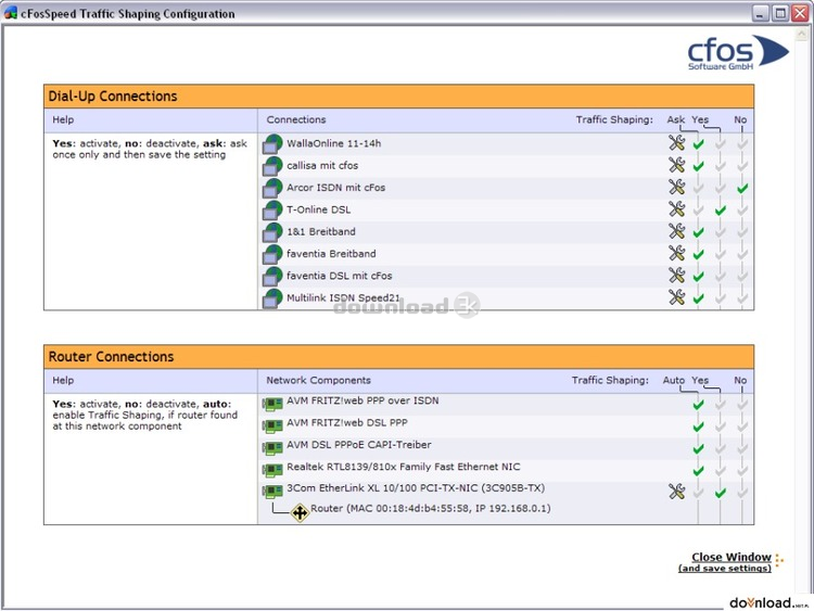 cFosSpeed 10.50 Review & Alternatives - Free trial download - Internet ...