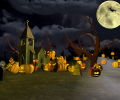 Halloween Graveyard 3D Screensaver Screenshot 0