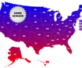 USA Gradient Map Locator Screenshot 0