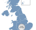 Golden UK and Ireland Map Screenshot 0