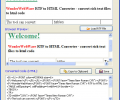 Wonderwebware RTF to HTML Converter Screenshot 0