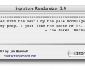 Signature Randomizer Screenshot 0