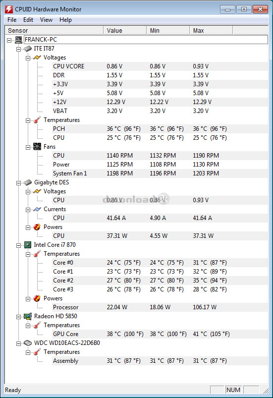 Download hwmonitor_1.41.exe Free - HWMonitor 1.41.0 ...