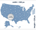 Mini USA Map Locator Screenshot 0
