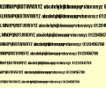 Hilbert Compressed Font PS Mac Screenshot 0