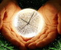 Shiny Clock screensaver Screenshot 0