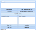 Check Domain Name Availability Software Screenshot 0