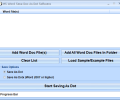 MS Word Save Doc As Dot Software Screenshot 0