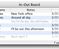 In-Out Board Mac Screenshot 0