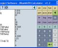 Blue MATH Calculator Screenshot 0