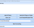 Convert Multiple AVI Files To MPEG Files Software Screenshot 0