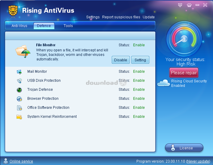 Download mcafee_trial_setup_520.0207_key.exe Free trial ... Download ravint11.exe Free trial - Rising Antivirus 2011 ...