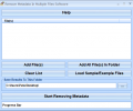 Remove Metadata In Multiple Files Software Screenshot 0