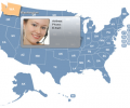 USA Map Locator Screenshot 0