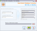 MSSQL DB Converter Software Screenshot 0