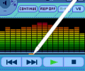 CliÃ© AudioPlayer Stylus Volume and... Screenshot 0