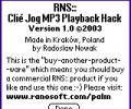 CliÃ© Jog MP3 Playback Hack Screenshot 0