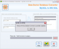 MySQL Database Converter Screenshot 0