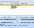Type Common Phrases Automatically Software Screenshot 0