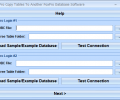 FoxPro Copy Tables To Another FoxPro Database Software Screenshot 0