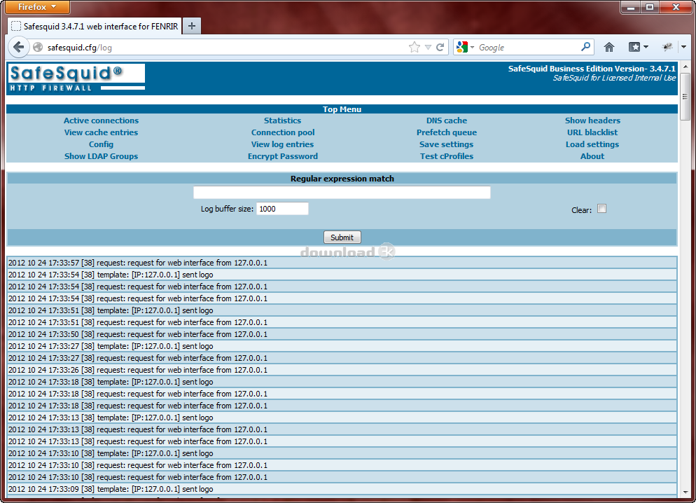 Safesquid SafeSquid Personal 3.4.6.5 (SafeSquid-Personal-3.4.6.4.exe) Windows ...