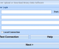 MS SQL Server Upload or Download Binary Data Software Screenshot 0