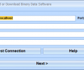 MySQL Upload or Download Binary Data Software Screenshot 0