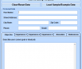 MS Word Resume Template Software Screenshot 0