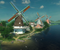 Dutch Windmills 3D Screensaver Screenshot 0