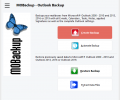 MOBackup - Outlook Backup Software Screenshot 0