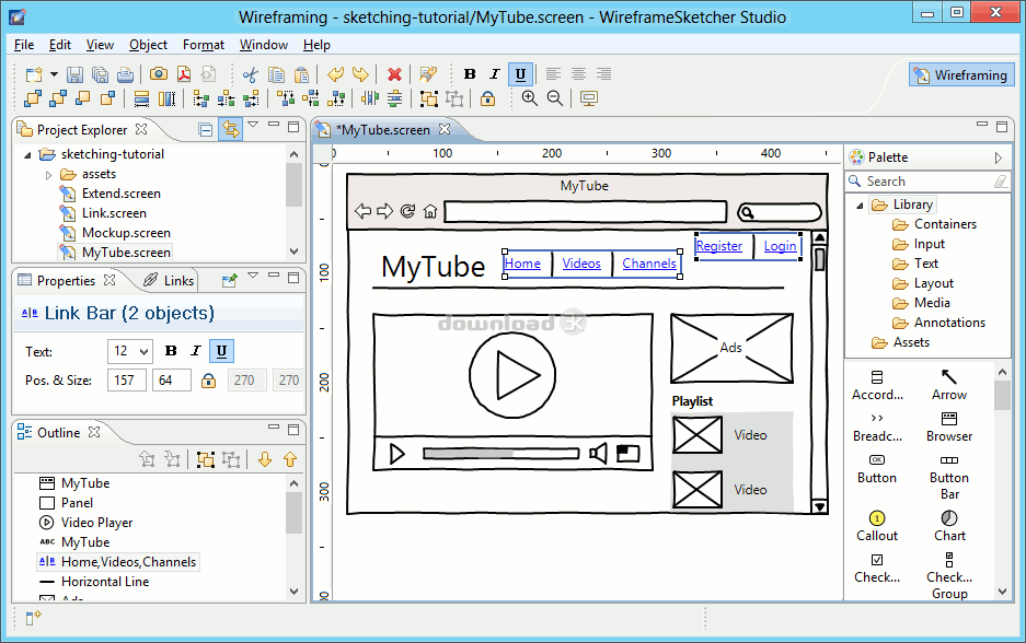 Wireframesketcher WireframeSketcher Wireframing Tool 7.4.3 (WireframeSketcher-7.4.3.exe ...