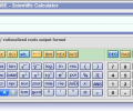 Scientific Calculator CR80E Screenshot 0