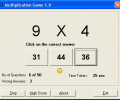 Multiplication Game Screenshot 0