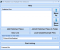 MS Publisher Join Multiple Files Software Screenshot 0