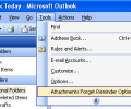 Attachments Forget Reminder for Outlook Screenshot 0