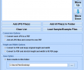 Convert Multiple JPG Files To PDF Files Software Screenshot 0