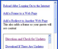 Ricks FREE Web Page Frame and Redirect M Screenshot 0