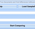 MS Word Compare Two Documents and Find Differences Software Screenshot 0