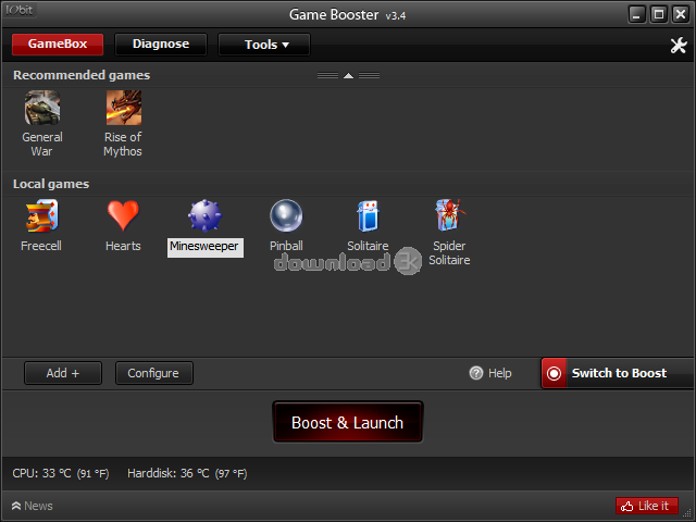 Game Booster 3.4 (gamebooster.exe) Windows Download and Review