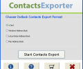 Convert Outlook Contacts to vCard Screenshot 0