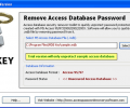 Access Password Remover Screenshot 0