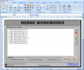 Merge Workbooks Professional Screenshot 0