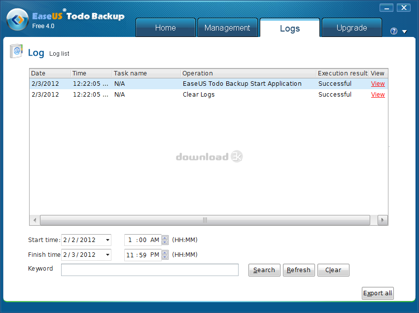 Download tb_free.exe Free - EaseUS Todo Backup Free 11.0 ...