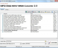MP3-OGG-WAV-WMA Converter Screenshot 0