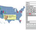 Click-and-Drag Map of USA Screenshot 0