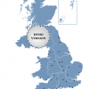 Click-and-Drag Map of UK regions Screenshot 0