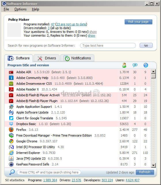 Download siinst.exe Free - Software Informer 1.1 install file