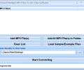 Convert Multiple MP3 Files To AAC Files Software Screenshot 0