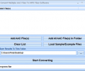 Convert Multiple AAC Files To MP3 Files Software Screenshot 0