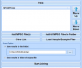 Join Multiple MPEG Files Into One Software Screenshot 0